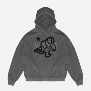 BLACK STAR HOODIE