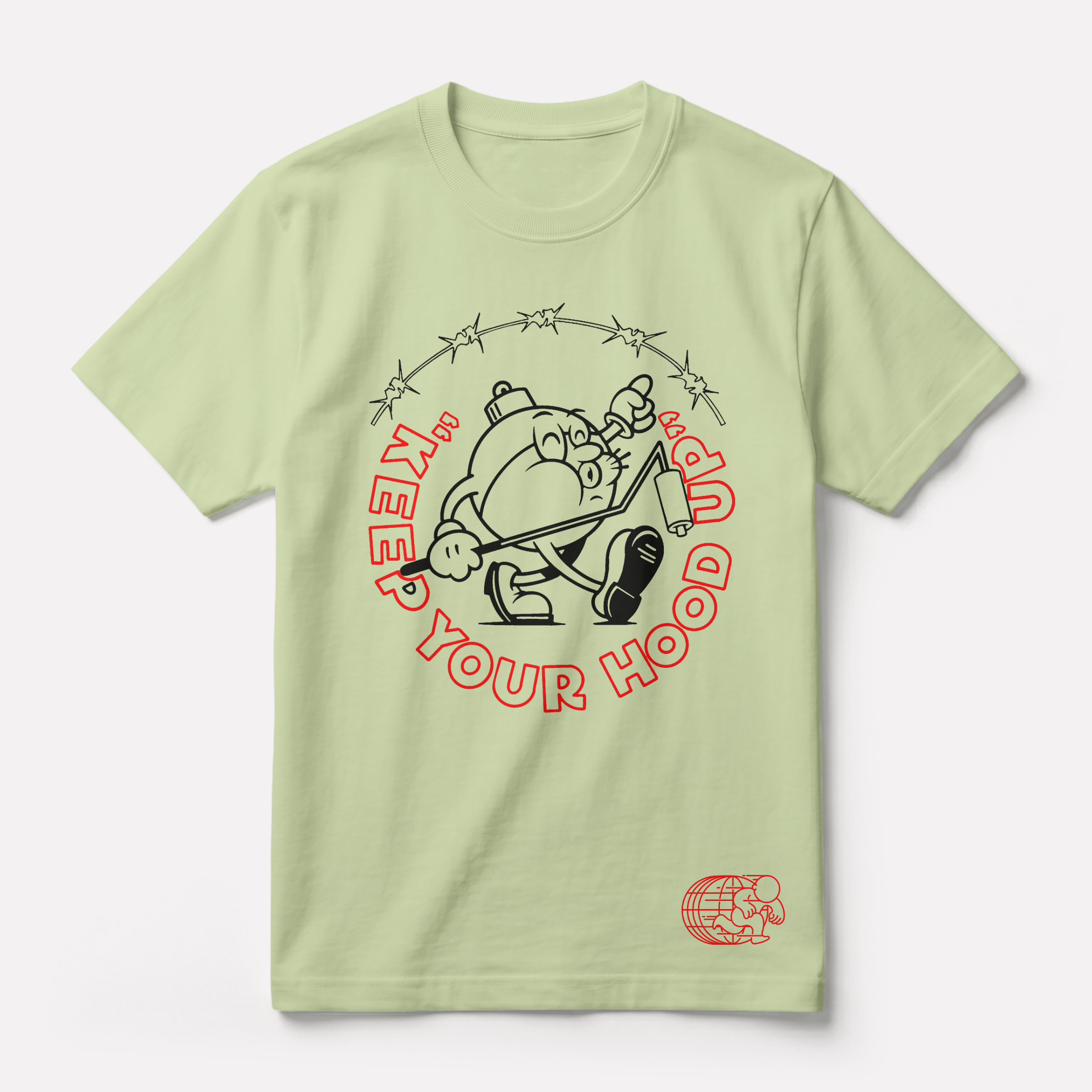 HOOD UP TEE